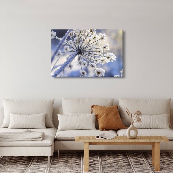 Slika - Smrznuti cvijet (90x60 cm)