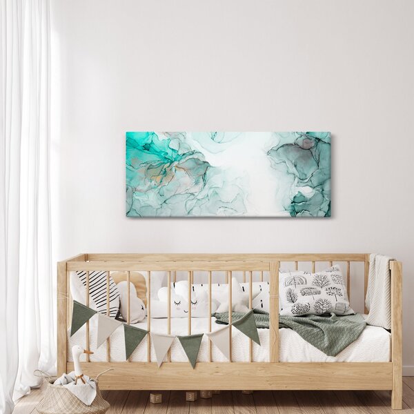 Slika - Apstrakcija tintom 2 (120x50 cm)