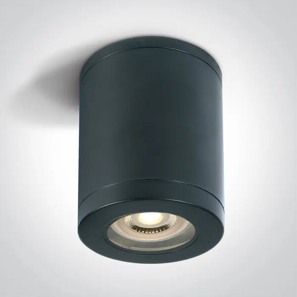 STROPNA SVJETILJKA 1×GU10/35W/230V IP54 CRNA DM67142B/B