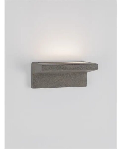 LITA VANJSKA ZIDNA SVJETILJKA LED 6Watt 660Lm IP65 3000K SIVA NL9540239