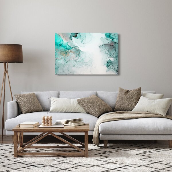 Slika - Apstrakcija tintom 2 (90x60 cm)