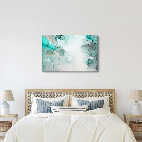 Slika - Apstrakcija tintom 2 (90x60 cm)
