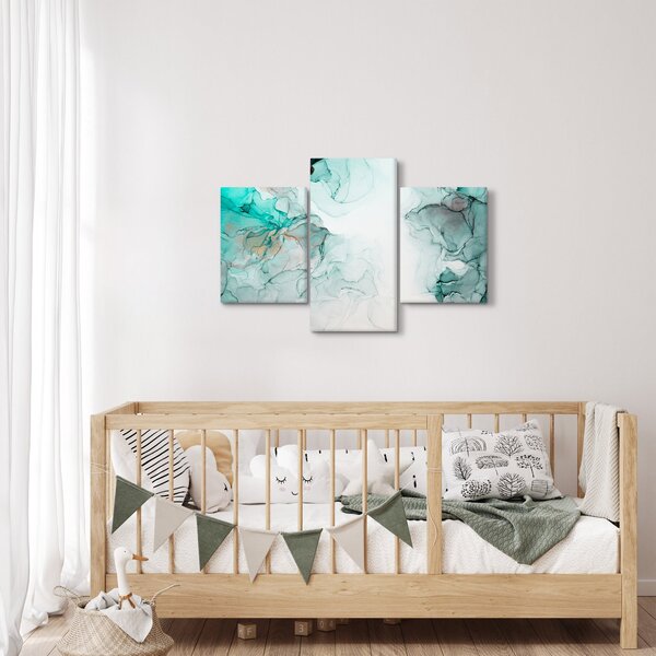 Slika - Apstrakcija tintom 2 (90x60 cm)