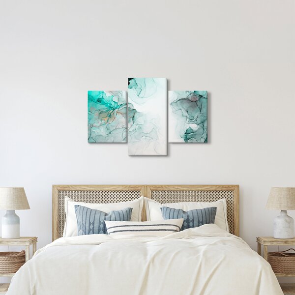 Slika - Apstrakcija tintom 2 (90x60 cm)