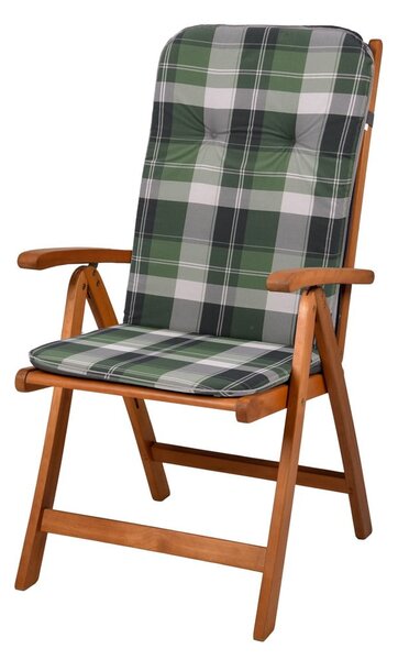 Zeleni vrtni jastuk za sjedenje 50x116 cm Cardiff – Sun Garden