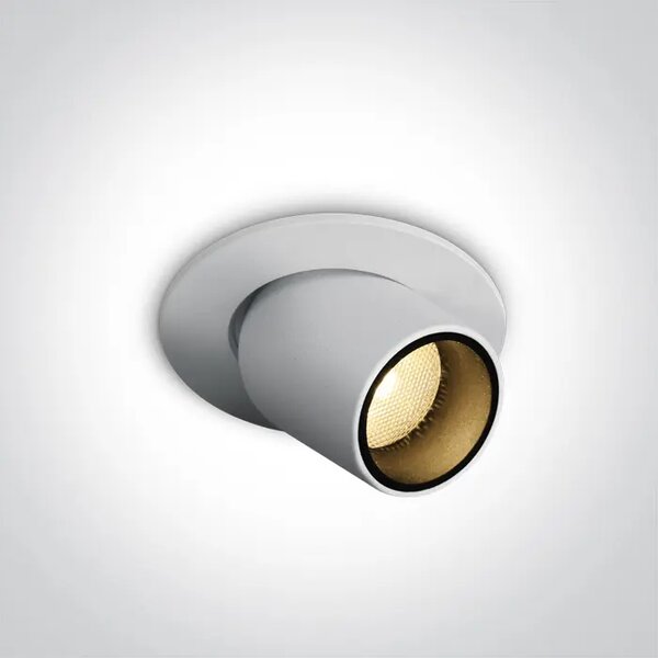 UGRADBENA SVJETILJKA LED/3W/3000K/280lm/36°/350mA IP20 BIJELA DM11103M/W/W