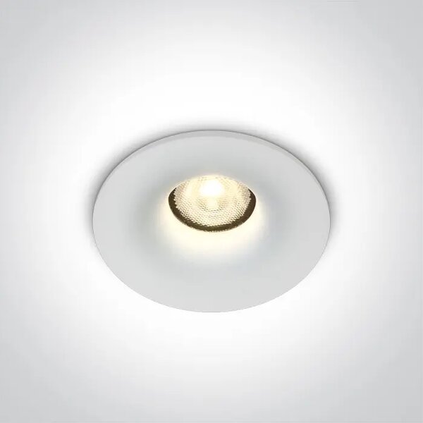 UGRADBENA SVJETILJKA LED/7W/3000K/500lm/36°/700mA IP54 BIJELA DM10107DB/W/W