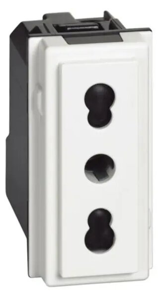 LNOW EURO UTIČNICA 2P+E/16A/250V BIJELA KW4180