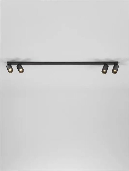 OSO REFLEKTOR CRNI GU10 4x10W IP20 NL9030914