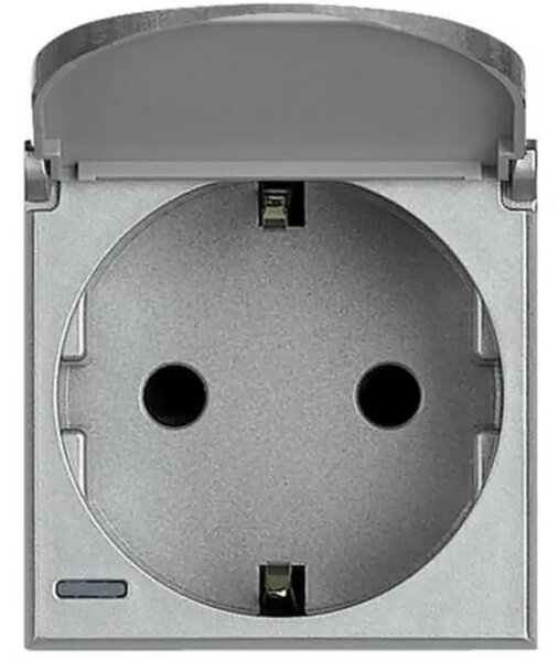 AXOLUTE UTIČNICA S POKL. 2P+E/16A/250V 2M TECH HC4141PW