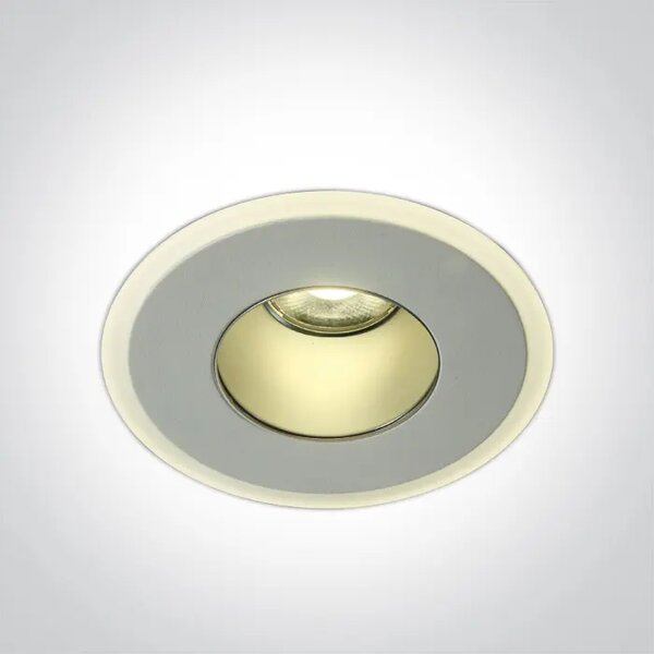 UGRADBENA SVJETILJKA LED/8W/3000K/560lm/230V IP40 BIJELA DM10108J/W/W