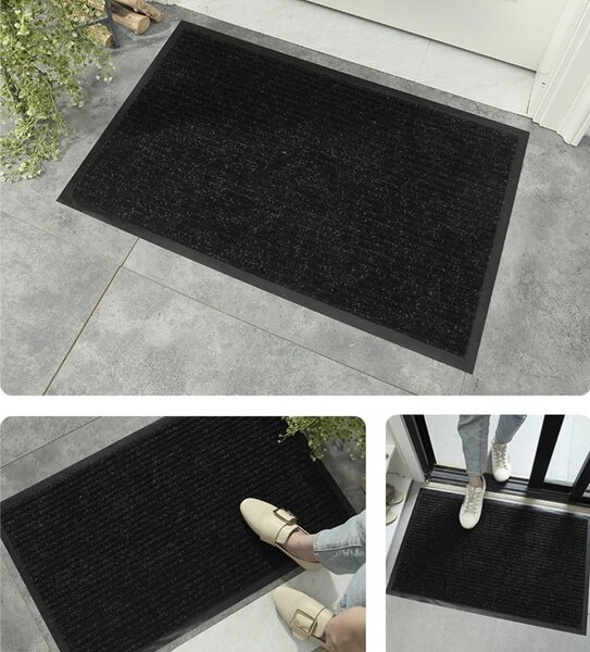 Anti -Slip Mat 60x90cm crno siva