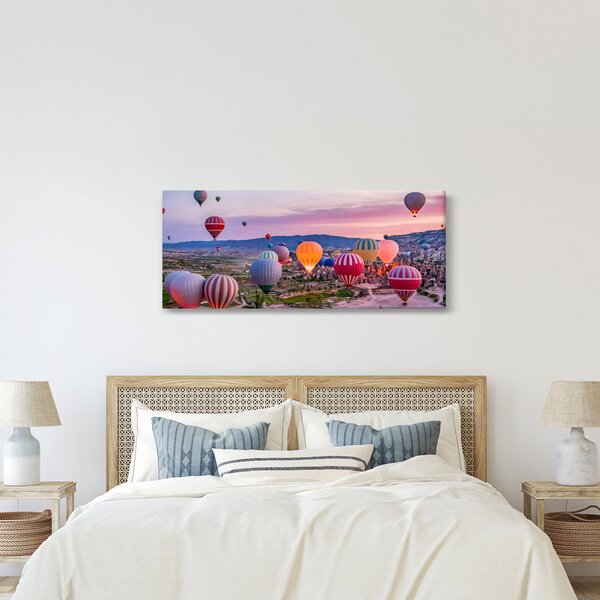 Slika - Baloni na vrući zrak (120x50 cm)