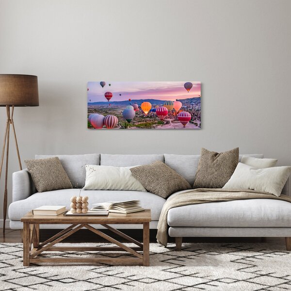 Slika - Baloni na vrući zrak (120x50 cm)