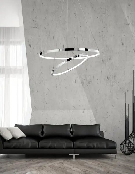 ARIA VISILICA LED 74W/3000K/4025lm/IP20/KROM NL17222003