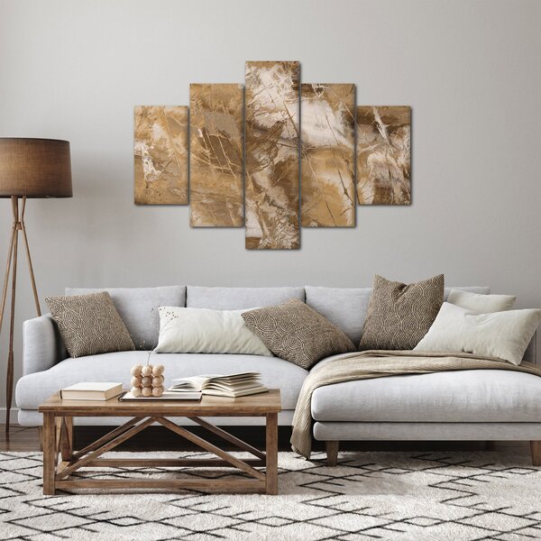 Slika - Smeđa apstrakcija (150x105 cm)