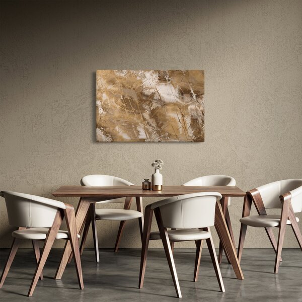 Slika - Smeđa apstrakcija (90x60 cm)