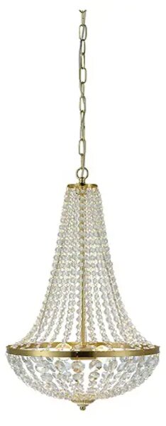 GRÄNSÖ LUSTER 2L 40CM BRUSHED BRASS/MC E14 MA106119