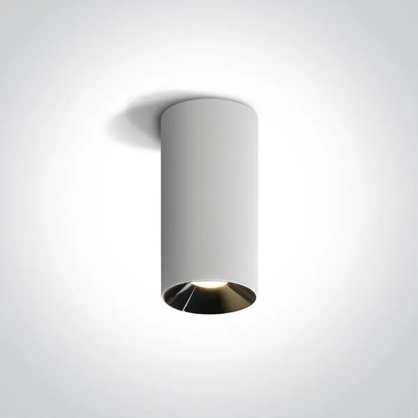 STROPNA SVJETILJKA LED/15W/3000K/1200lm/45°/230V fi72×155mm BIJELA DM12115D/W/W