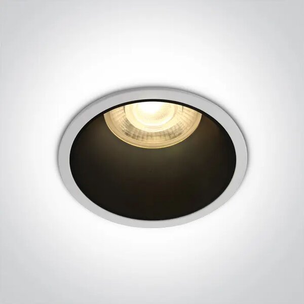 UGRADBENA SVJETILJKA GU10/50W/220V BIJELA FI69mm DM10105AD/W/B