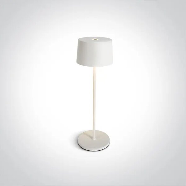 STOLNA LAMPA LED 3,3W WW PUNJIVA PREKO USB IP65 DIMM BIJELA DM61082A/W