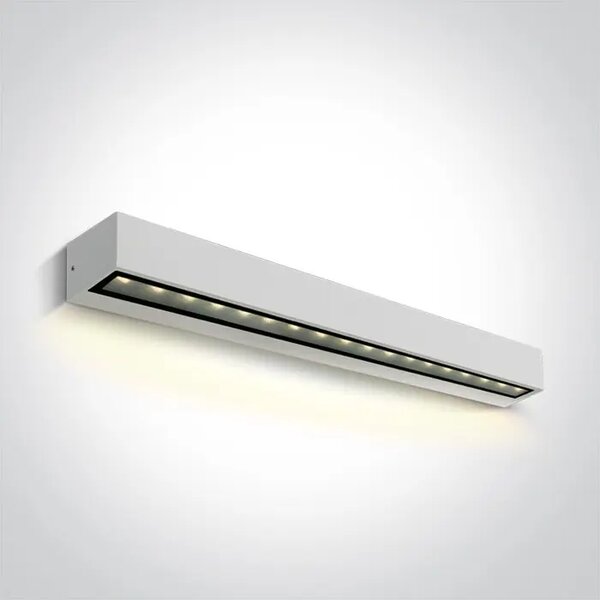 ZIDNA SVJETILJKA LED 13W WW IP65 230V BIJELA DM67526A3/W/W