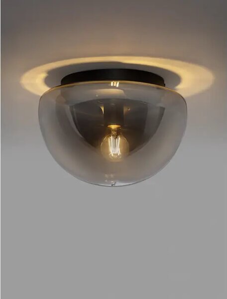 EBONY PLAFONJERA MATT CRNA LED E27 1x12W 100-240V IP20 NL9236501