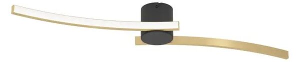 STROPNA LAMPA 1xLED 12W, CRNA/MESING/BIJELA AIETA 901215
