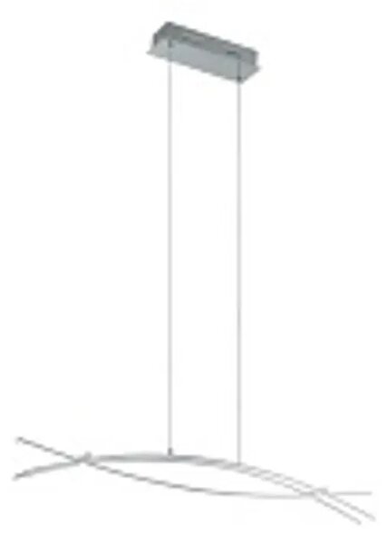 VISILICA 3xLED 3X9W, 3X1000lm, 3000K, D-900, KROM/BIJELA NEVADO 96331