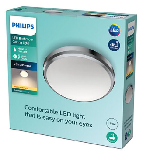 Doris CL257 PHILIPS PLAFONJERA KROM EC RD 6W 27K HV IP44 06 8718699777197