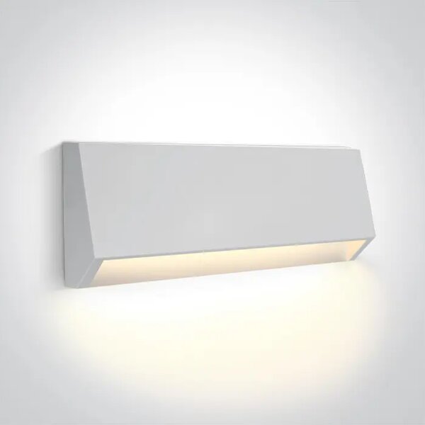 VANJSKA ZIDNA SVJETILJKA LED 4W/2700K-3300K-4000K/220lm/220x80x37mm/IP65 BIJELA DM67386C/W/V