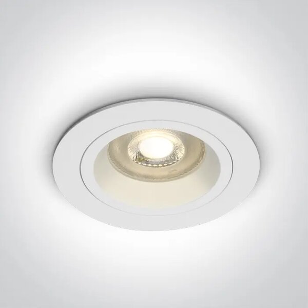 UGRADBENA SVJETILJKA 1×GU10/10W/230V/fi.92mm/BIJELA DM10105ALG/W