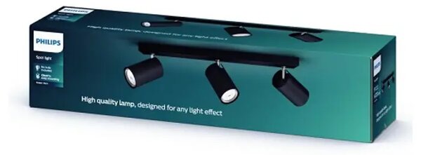 Kosipo PHILIPS REFLEKTOR CRNI 3xNW 230V 8718696164921