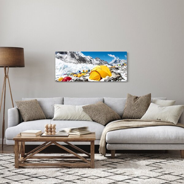 Slika - Kampiranje u planinama (120x50 cm)