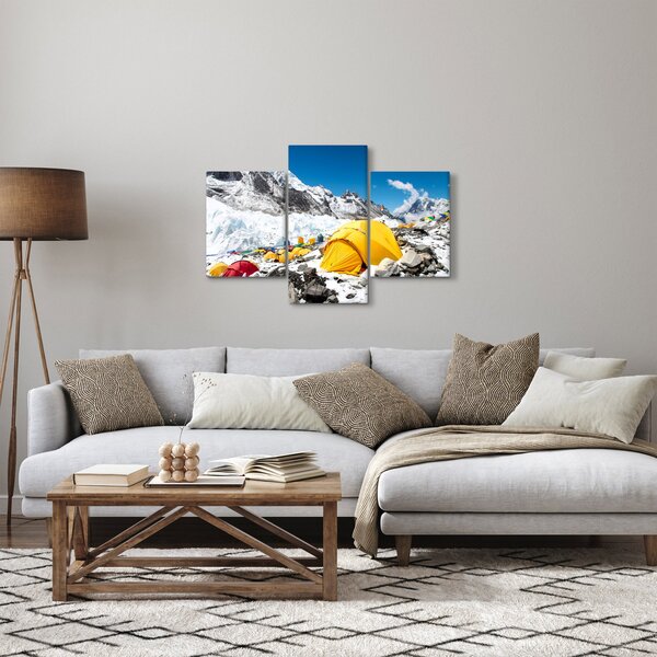 Slika - Kampiranje u planinama (90x60 cm)