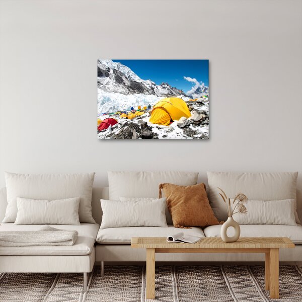 Slika - Kampiranje u planinama (70x50 cm)