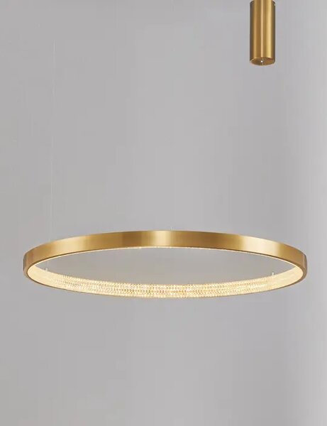 PRESTON VISILICA LED 49W/3000K/2727lm/DIMM/IP20/ANTIQUE ZLATNA NL9285801