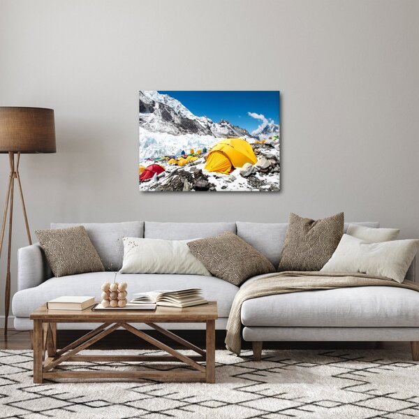 Slika - Kampiranje u planinama (70x50 cm)
