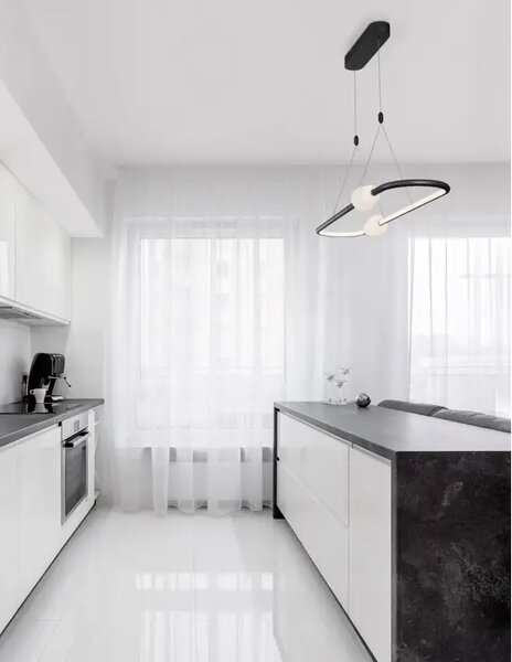 CELIA VISILICA LED 45W/3000K/4751lm/DIMM/IP20/CRNA NL9820603