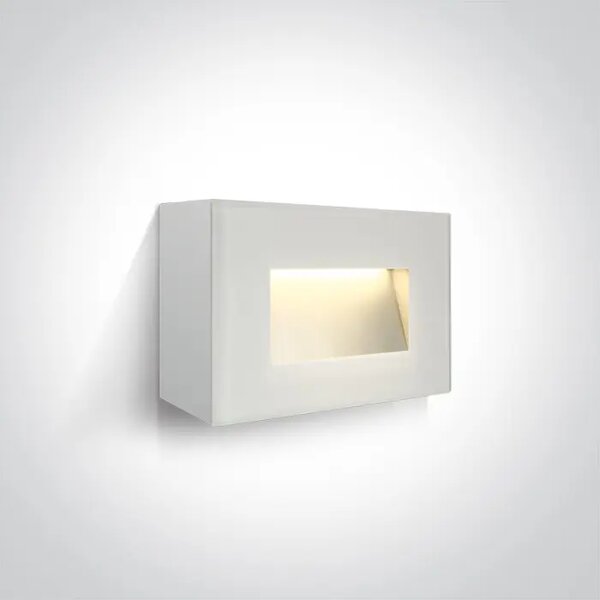 ZIDNA LAMPA 4W/300Lm/3000K IP65 BIJELA DM67076/W/W