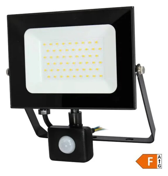 307-259 LED REFLEKTOR SA SENZOROM CRNI 4000K/4250lm/IP44 3856024402897