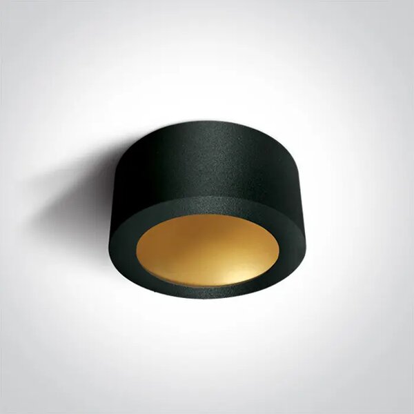 STROPNA SVJETILJKA LED/16W/3000K/800lm/230V CRNA DM12116FD/B/BS