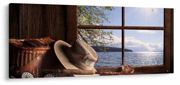 Slika - Oprema za ribolov (120x50 cm)