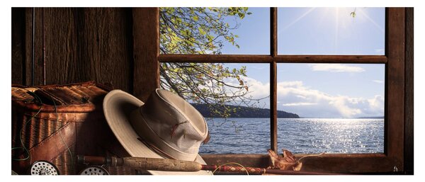 Slika - Oprema za ribolov (120x50 cm)