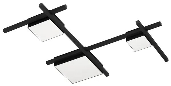 PLAFONJERA LED 37,8W, 4480lm, CRNA VIAREGGIO 39689