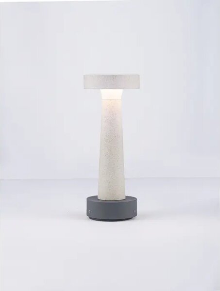 CRAM VANJSKA STAJAĆA LED LAMPA 5Watt 580Lm IP65 3000K CEMENT BIJELA NL9540271