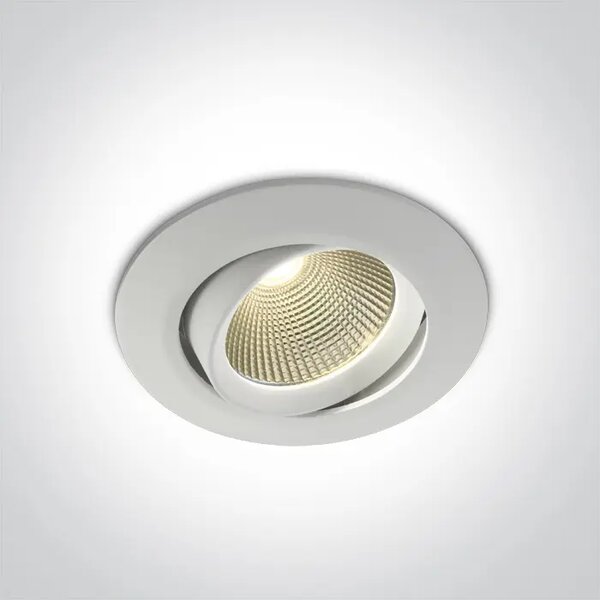 UGRADBENA SVJETILJKA LED/12W/3000K/1100lm/38°/700mA DIM. BIJELA DM11112/W/W