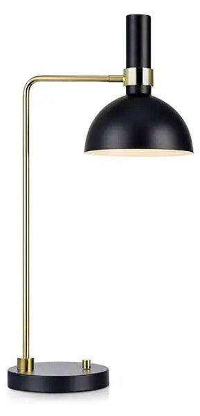 LARRY STOLNA LAMPA 1L BLACK/BRUSHED BRASS E27 MA106973