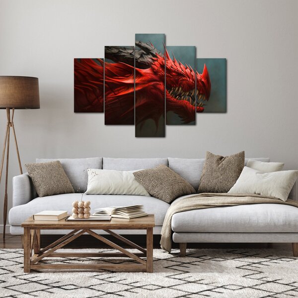 Slika - Zmaj (150x105 cm)