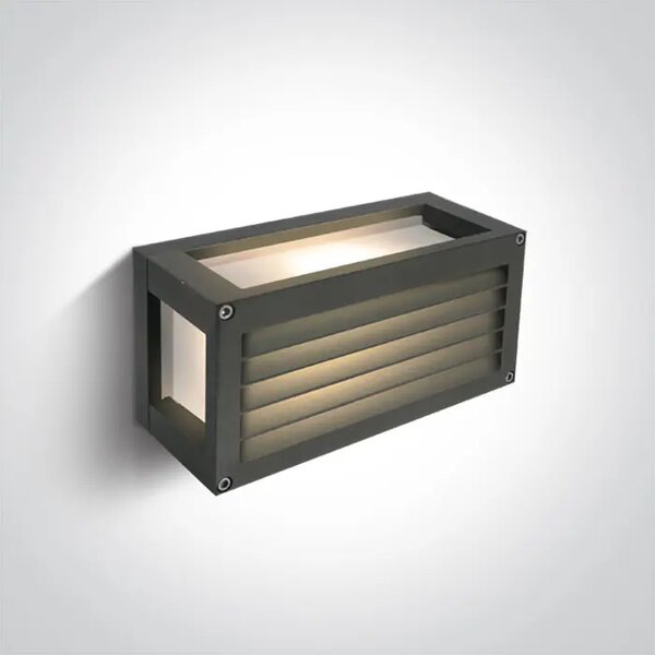ZIDNA SVJETILJKA 1×E27/15W/240V IP54 ANTRACIT DM67420A/AN